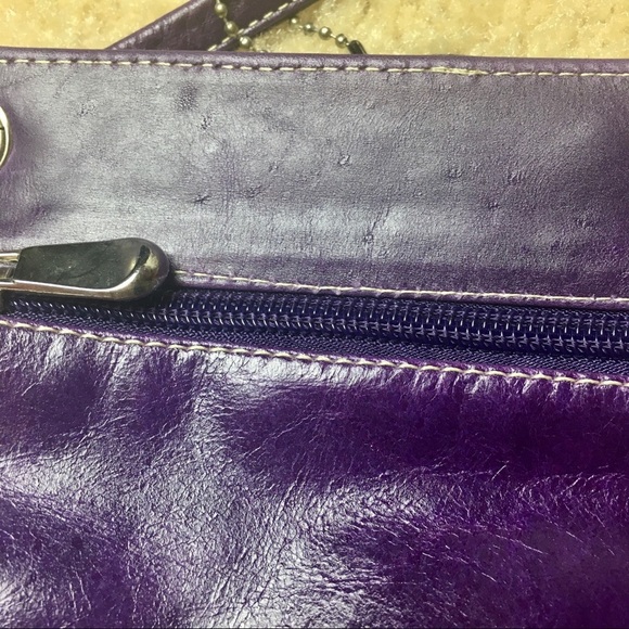 David King Boston Purple Crossbody Bag - Picture 3 of 6